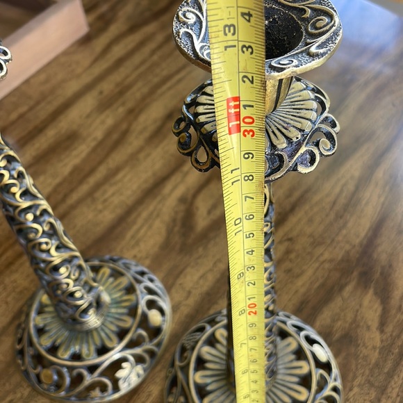 Brass candle holders - Picture 17 of 17